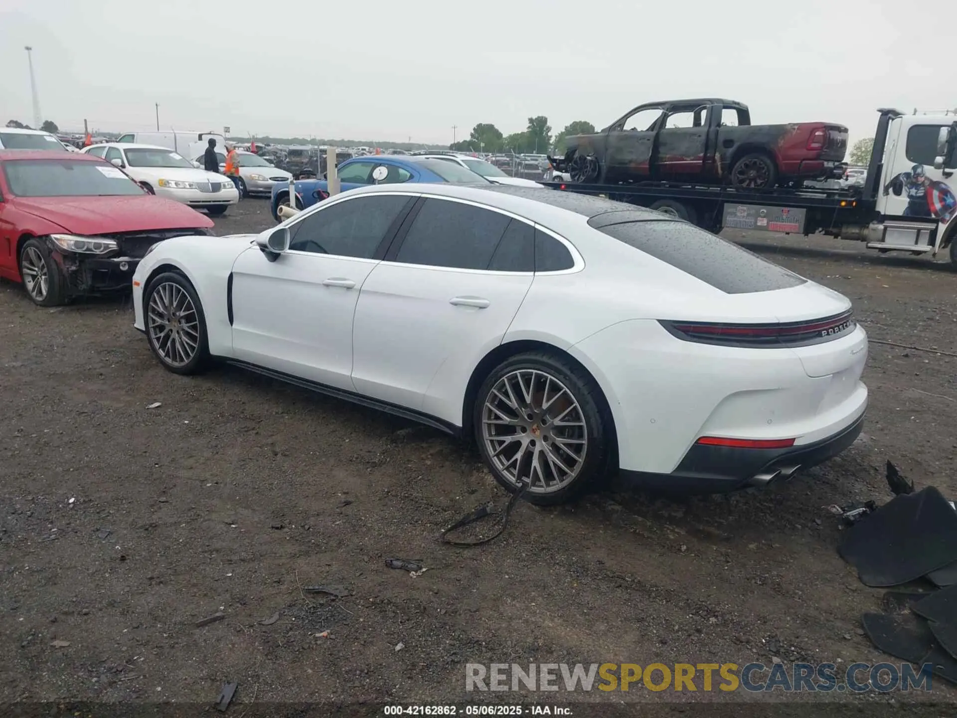 3 Photograph of a damaged car WP0AA2YA8SL000257 PORSCHE PANAMERA 2025