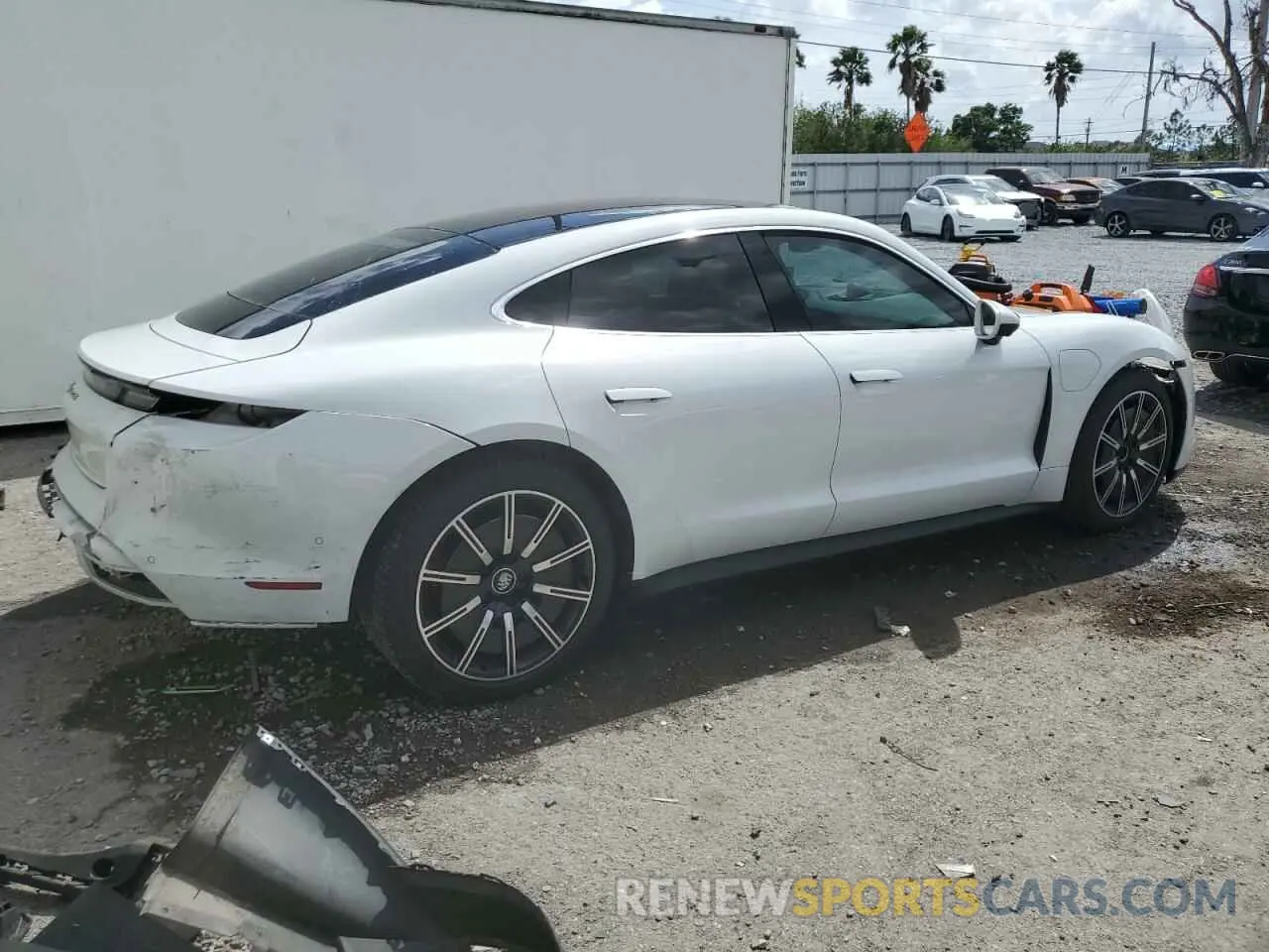 3 Photograph of a damaged car WP0AB2Y12LSA51793 PORSCHE TAYCAN 2020