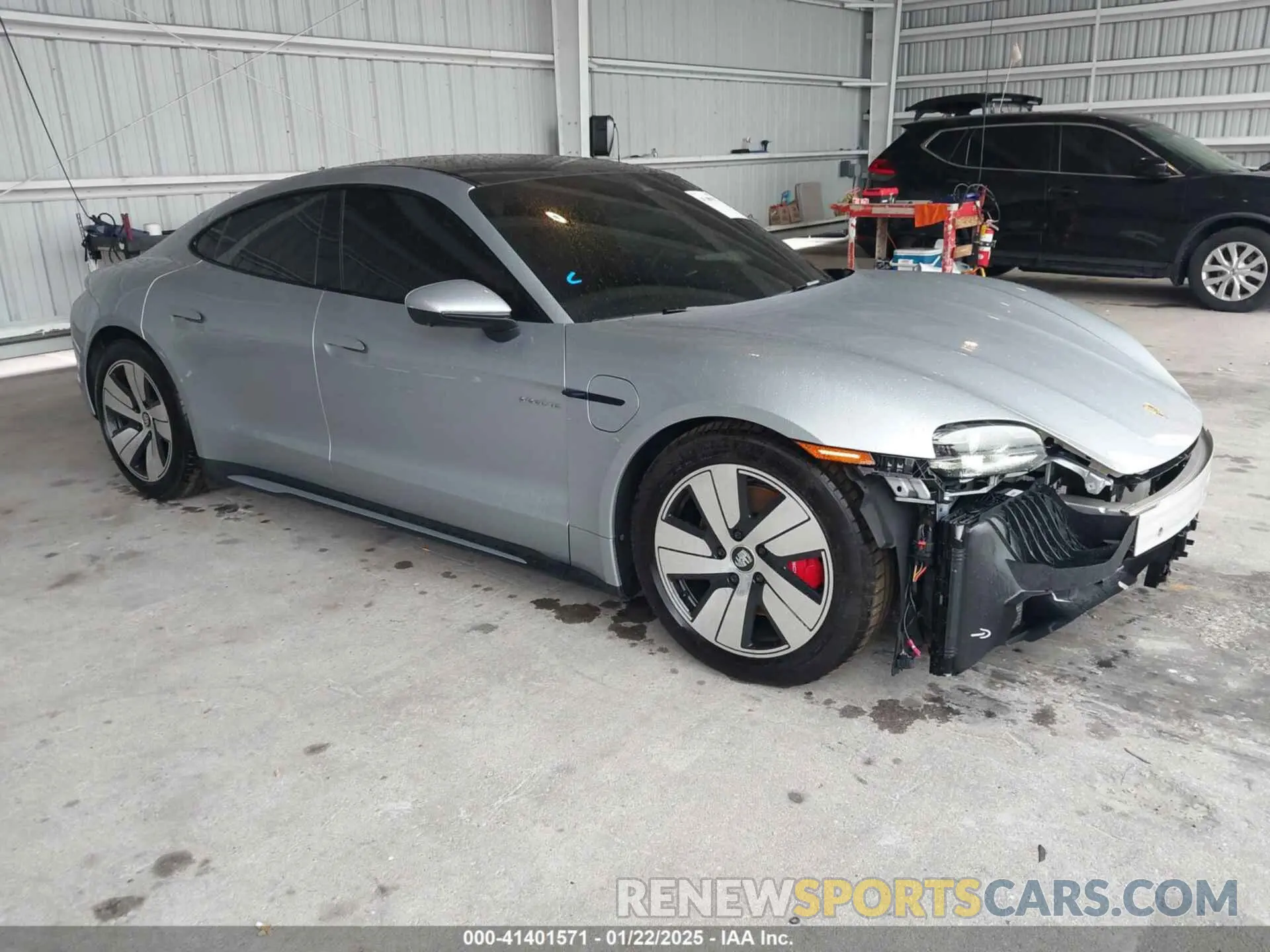 1 Photograph of a damaged car WP0AB2Y12LSA52670 PORSCHE TAYCAN 2020