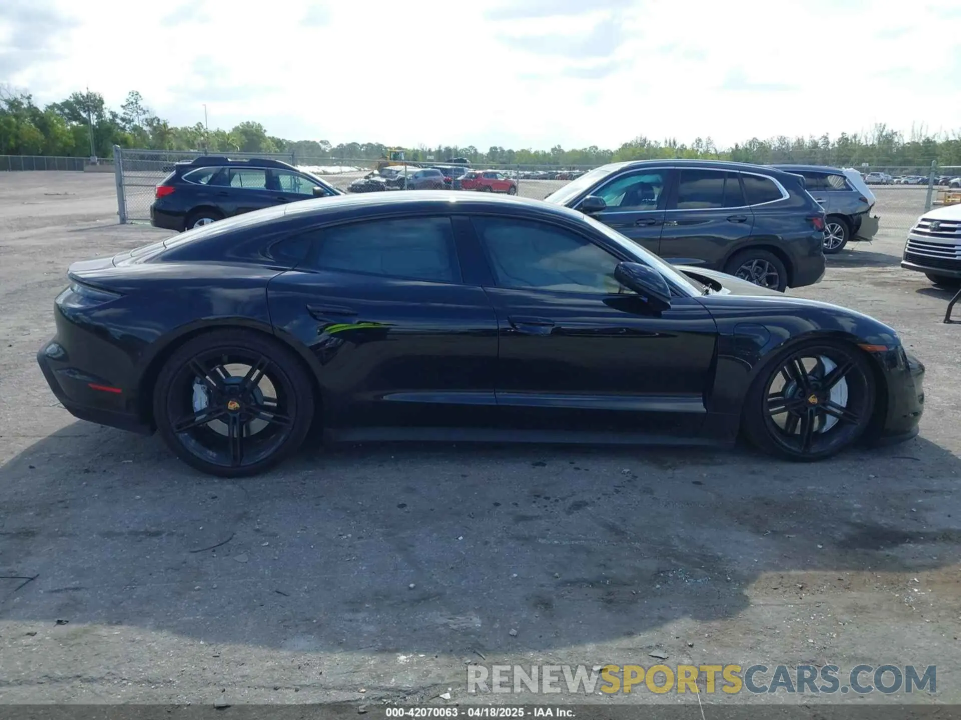 13 Фотография поврежденного автомобиля WP0AB2Y18LSA50468 PORSCHE TAYCAN 2020