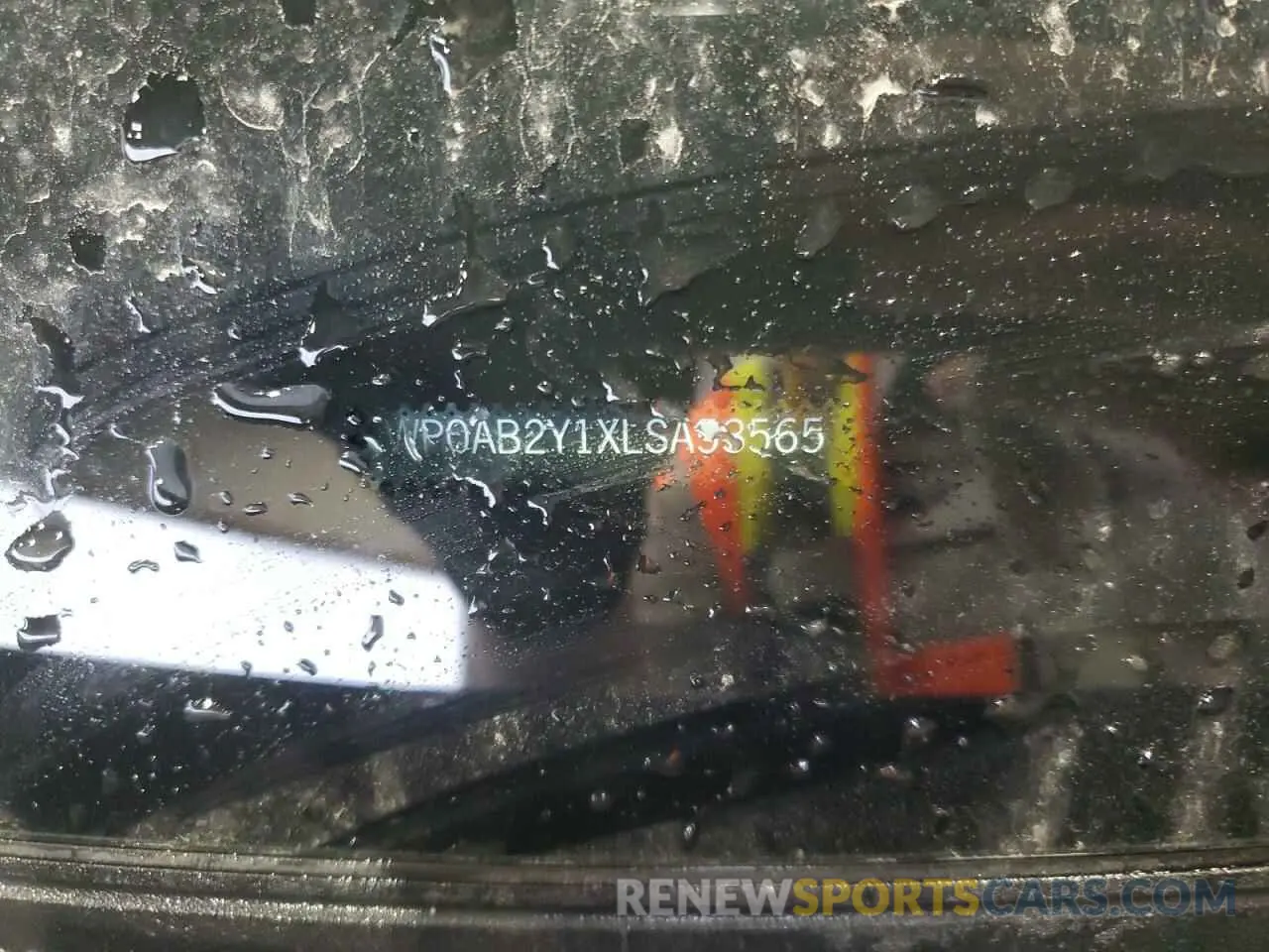 12 Photograph of a damaged car WP0AB2Y1XLSA53565 PORSCHE TAYCAN 2020