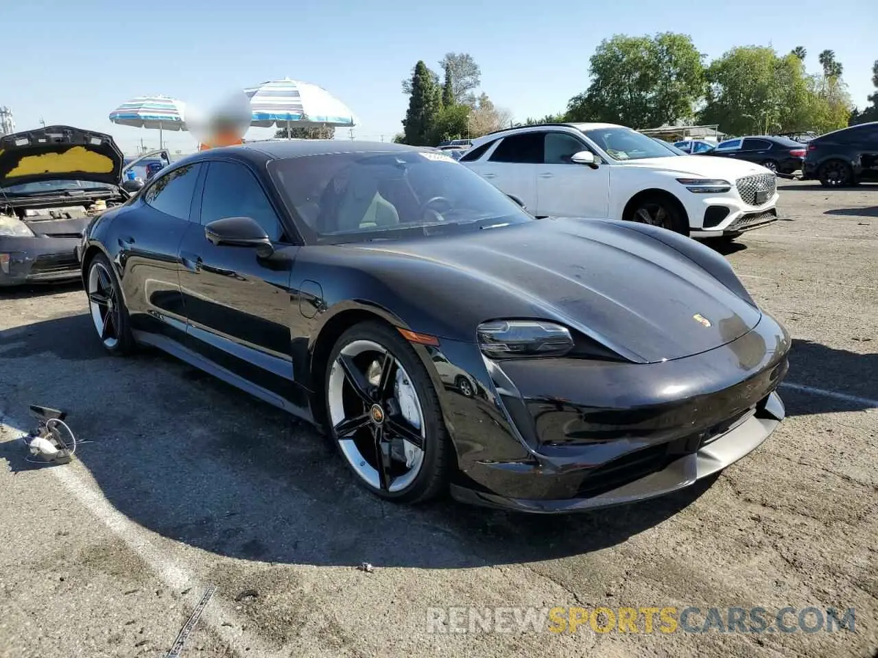 4 Фотография поврежденного автомобиля WP0AC2Y16LSA71591 PORSCHE TAYCAN 2020