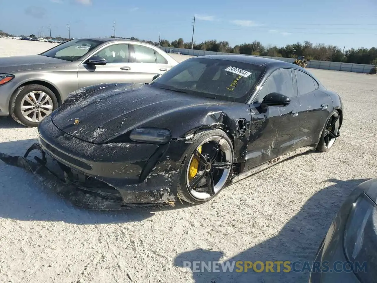 1 Photograph of a damaged car WP0AC2Y18LSA70751 PORSCHE TAYCAN 2020
