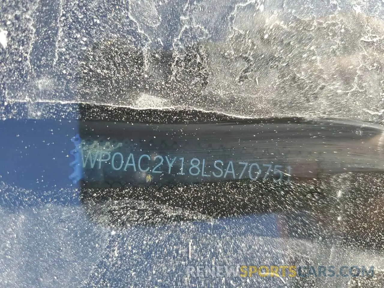 13 Photograph of a damaged car WP0AC2Y18LSA70751 PORSCHE TAYCAN 2020