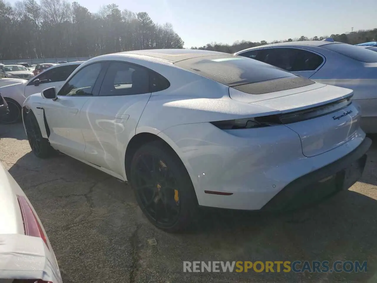 2 Фотография поврежденного автомобиля WP0AC2Y18LSA72290 PORSCHE TAYCAN 2020