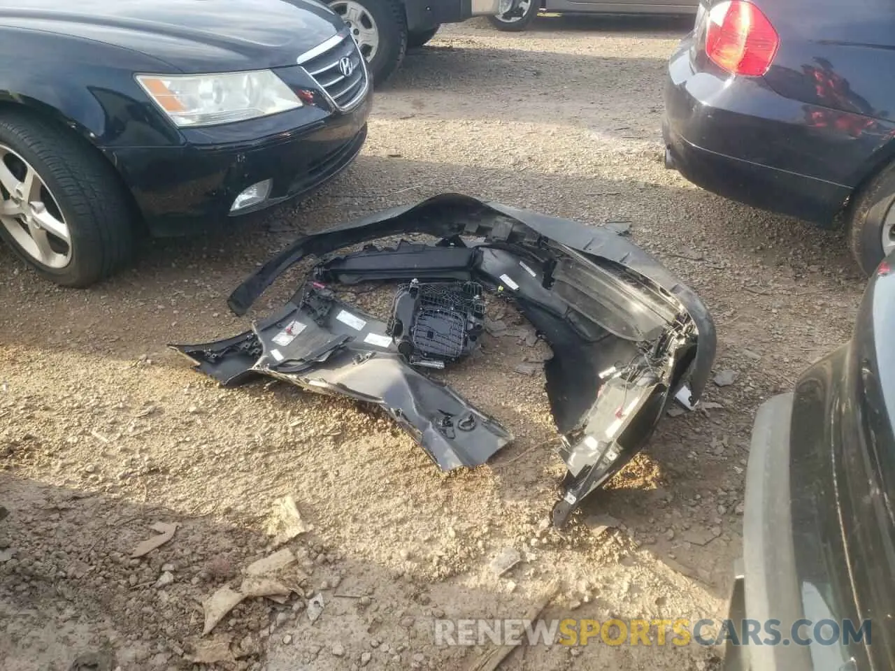 9 Photograph of a damaged car WP0AA2Y12MSA17227 PORSCHE TAYCAN 2021