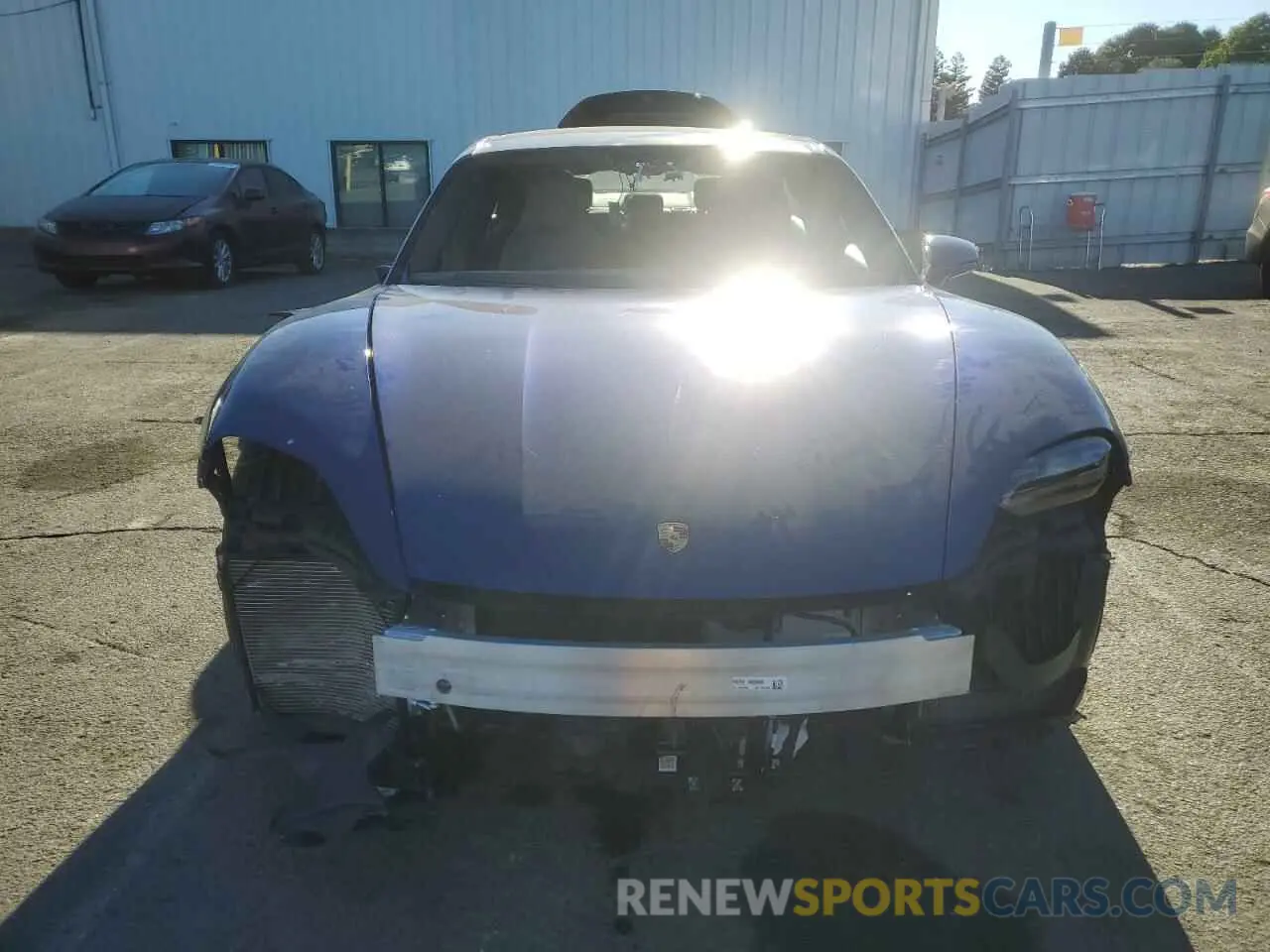 5 Photograph of a damaged car WP0AA2Y13MSA19018 PORSCHE TAYCAN 2021