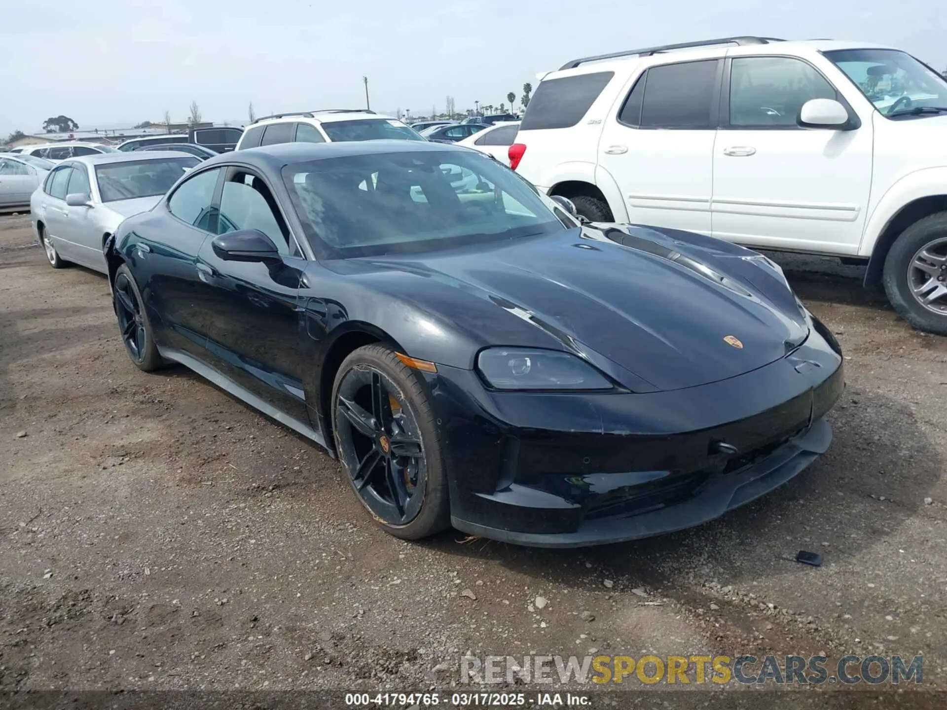 1 Photograph of a damaged car WP0AA2Y14MSA17231 PORSCHE TAYCAN 2021