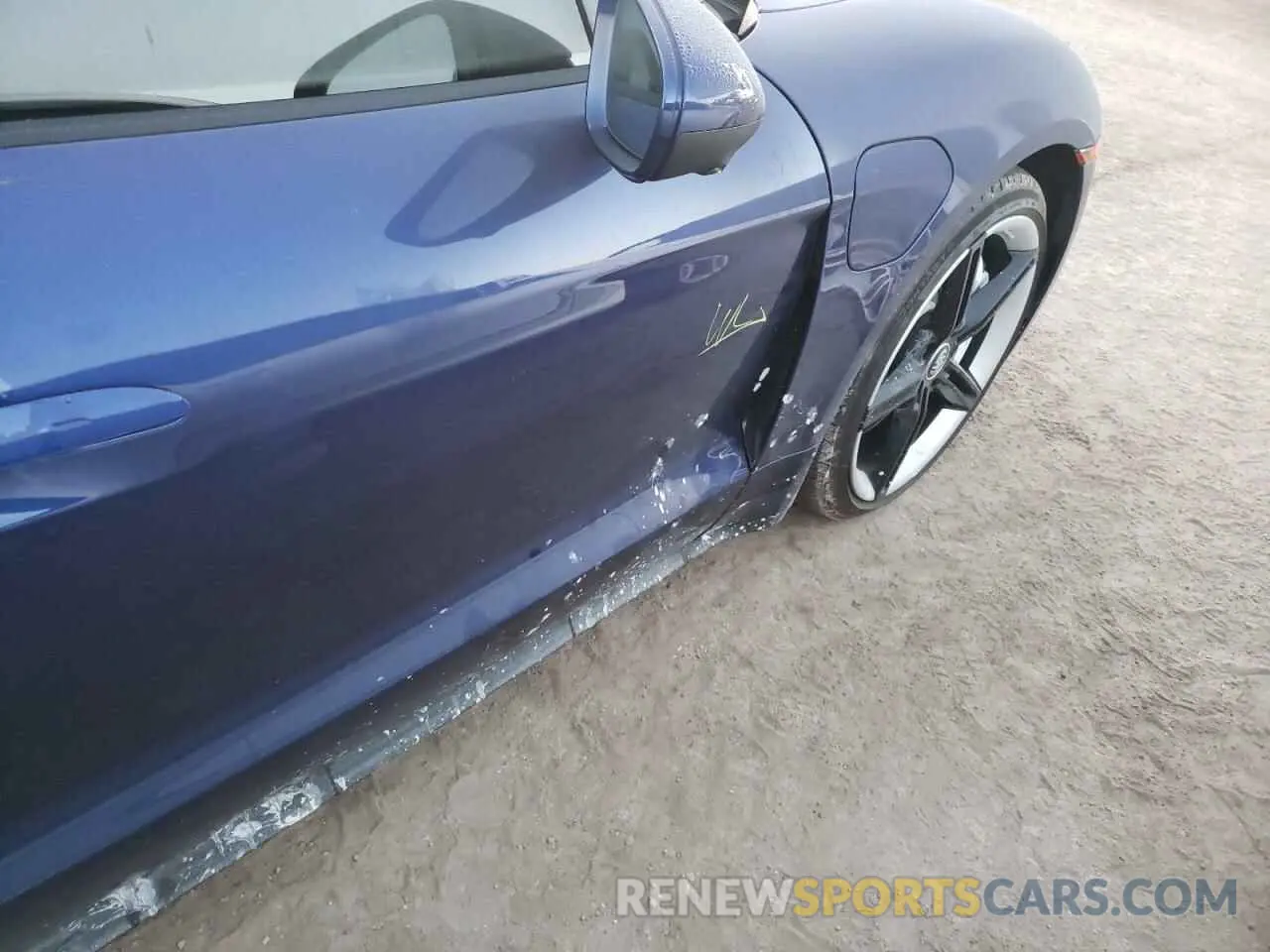 9 Photograph of a damaged car WP0AA2Y15MSA15925 PORSCHE TAYCAN 2021