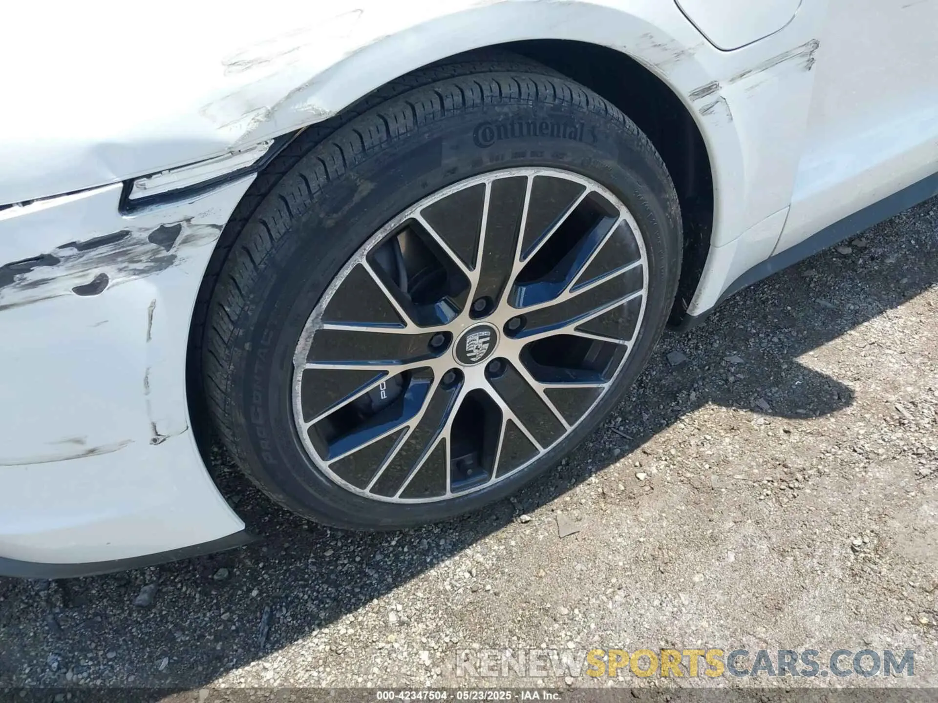12 Photograph of a damaged car WP0AA2Y16MSA16176 PORSCHE TAYCAN 2021