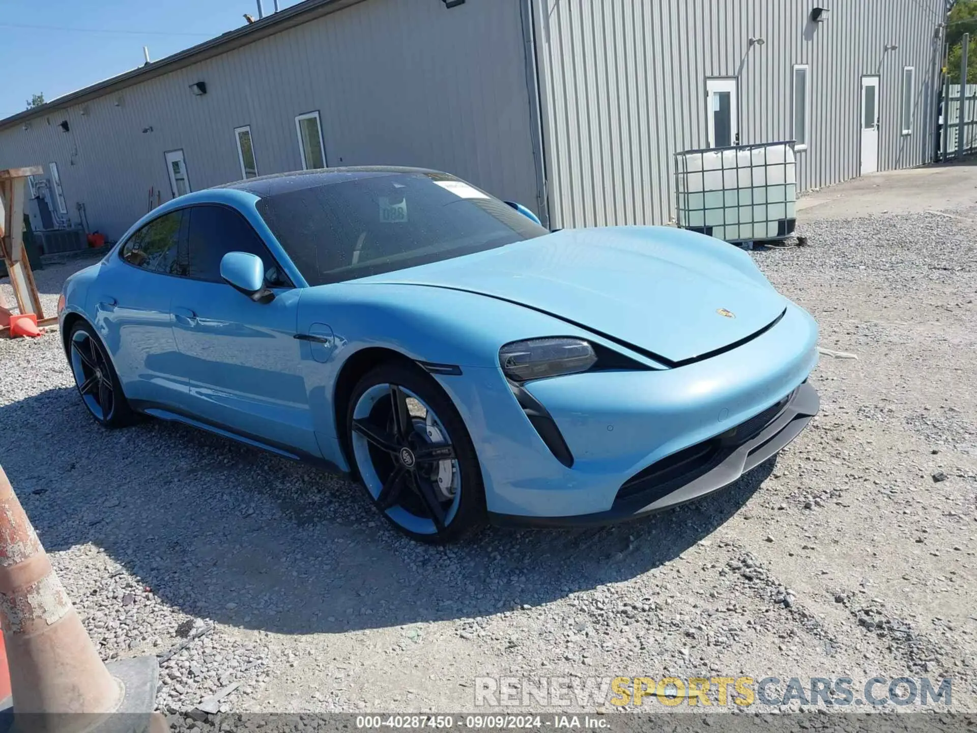 1 Photograph of a damaged car WP0AA2Y17MSA15666 PORSCHE TAYCAN 2021