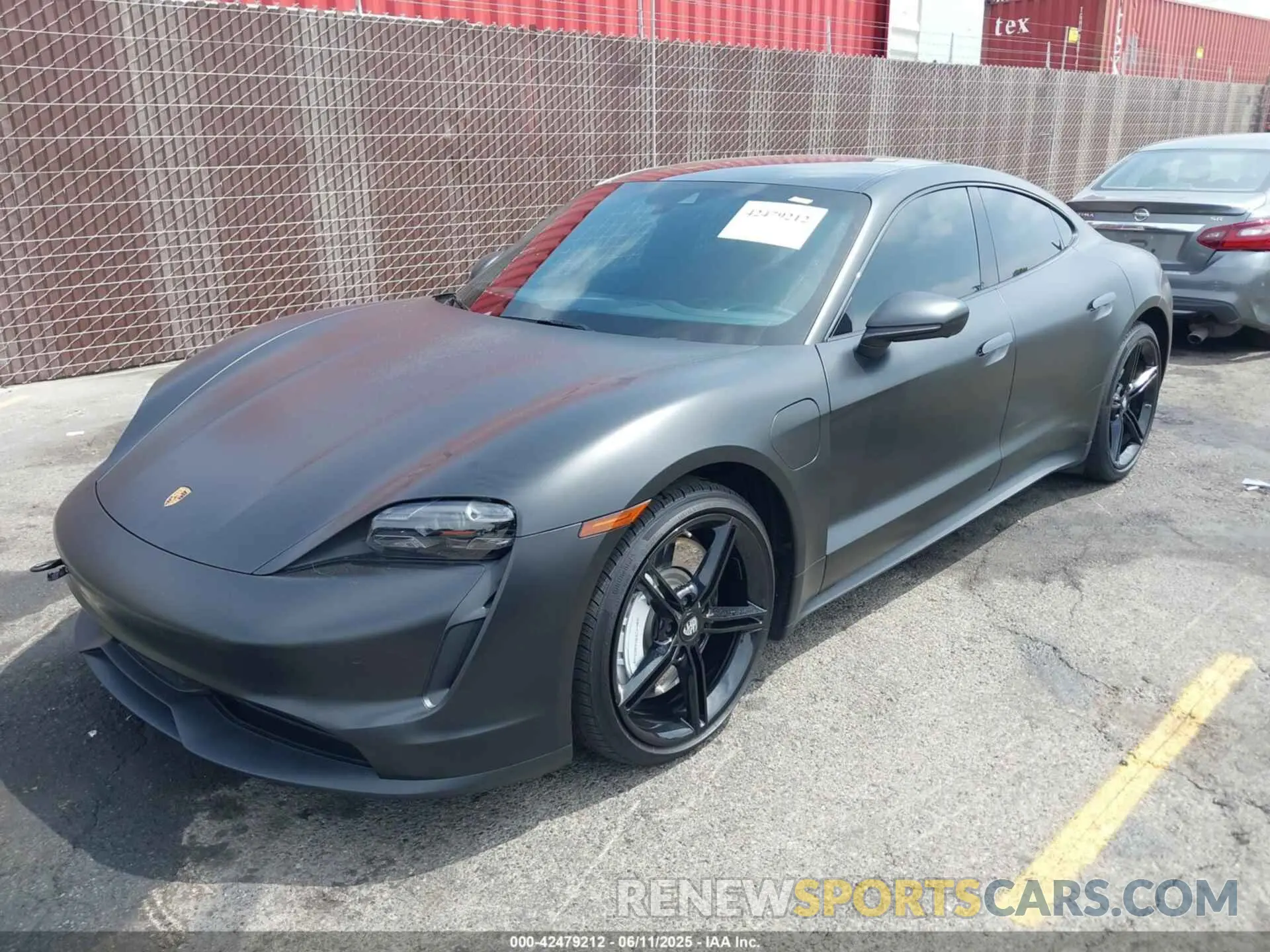 2 Photograph of a damaged car WP0AB2Y16MSA43293 PORSCHE TAYCAN 2021