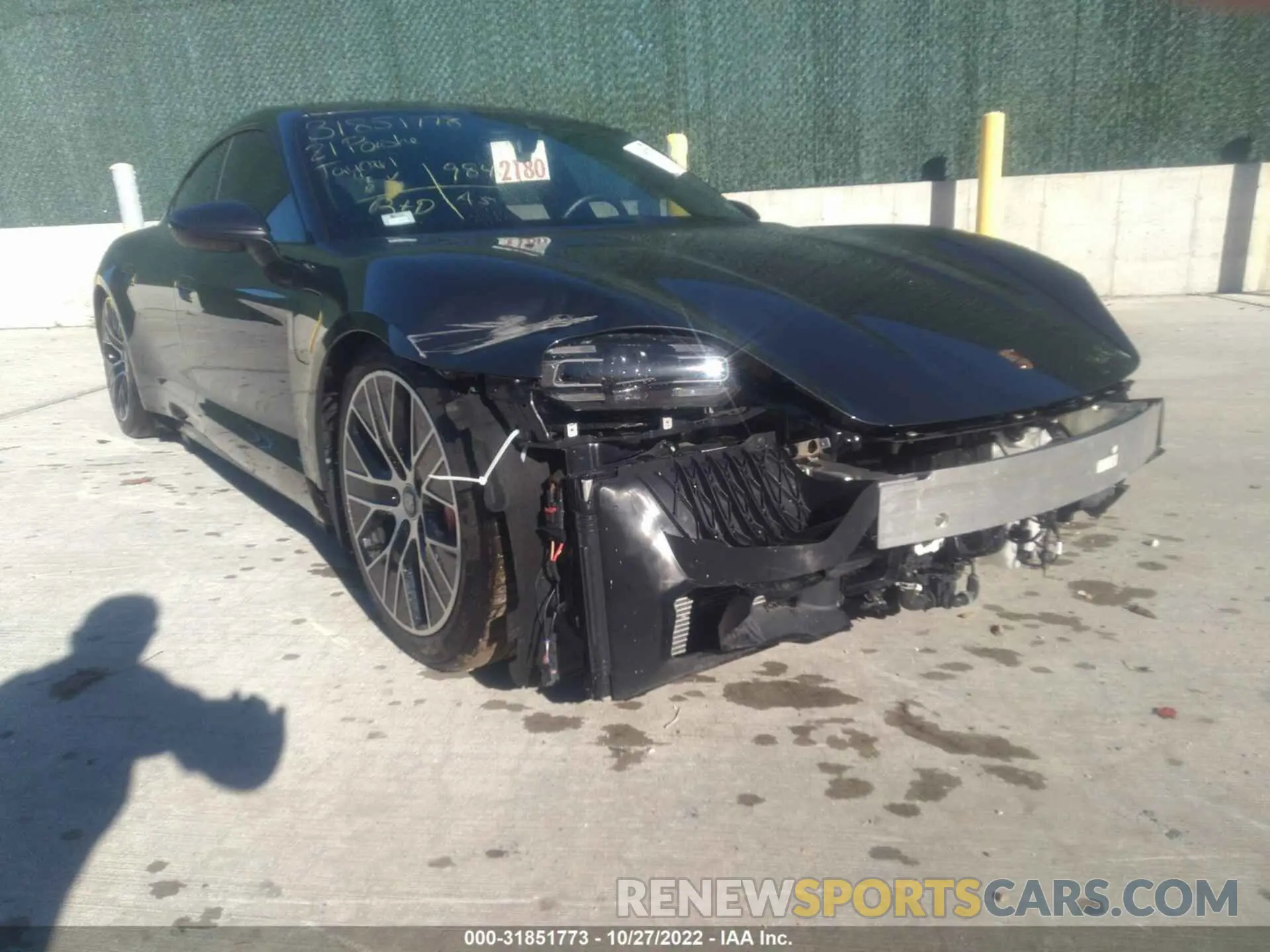 6 Фотография поврежденного автомобиля WP0AB2Y18MSA43232 PORSCHE TAYCAN 2021