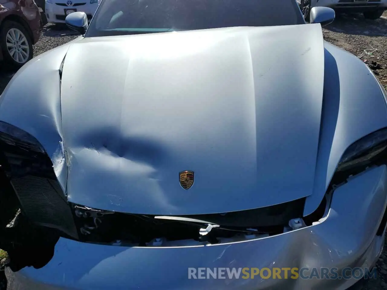 11 Фотография поврежденного автомобиля WP0AC2Y10MSA62628 PORSCHE TAYCAN 2021