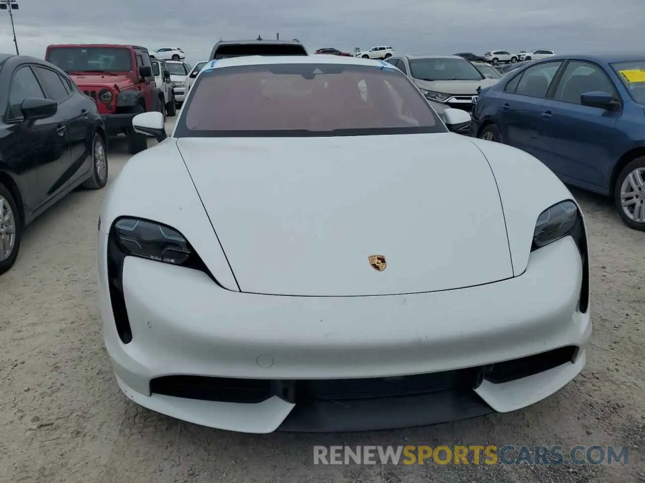 5 Photograph of a damaged car WP0AC2Y14MSA62471 PORSCHE TAYCAN 2021
