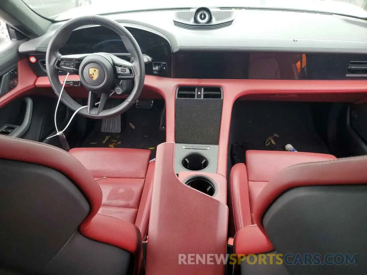 8 Photograph of a damaged car WP0AC2Y14MSA62471 PORSCHE TAYCAN 2021