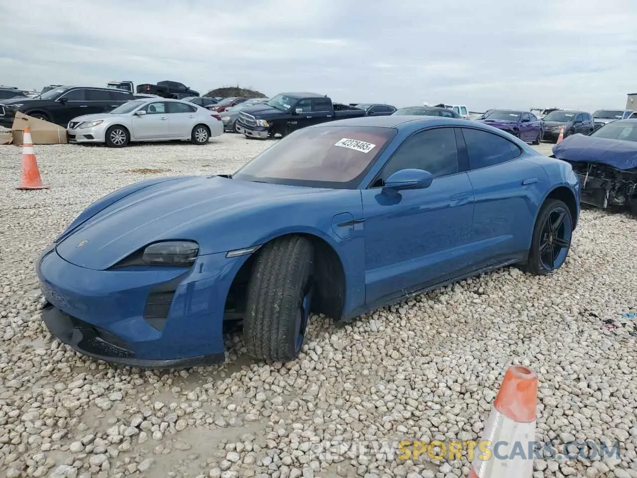 1 Фотография поврежденного автомобиля WP0AC2Y15MSA62897 PORSCHE TAYCAN 2021