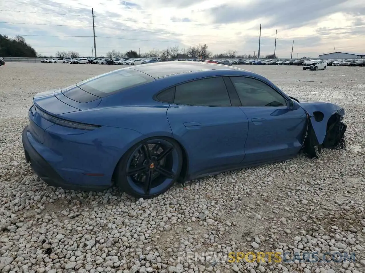 3 Фотография поврежденного автомобиля WP0AC2Y15MSA62897 PORSCHE TAYCAN 2021