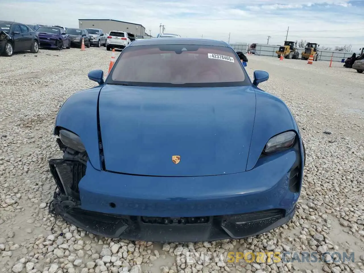 5 Фотография поврежденного автомобиля WP0AC2Y15MSA62897 PORSCHE TAYCAN 2021