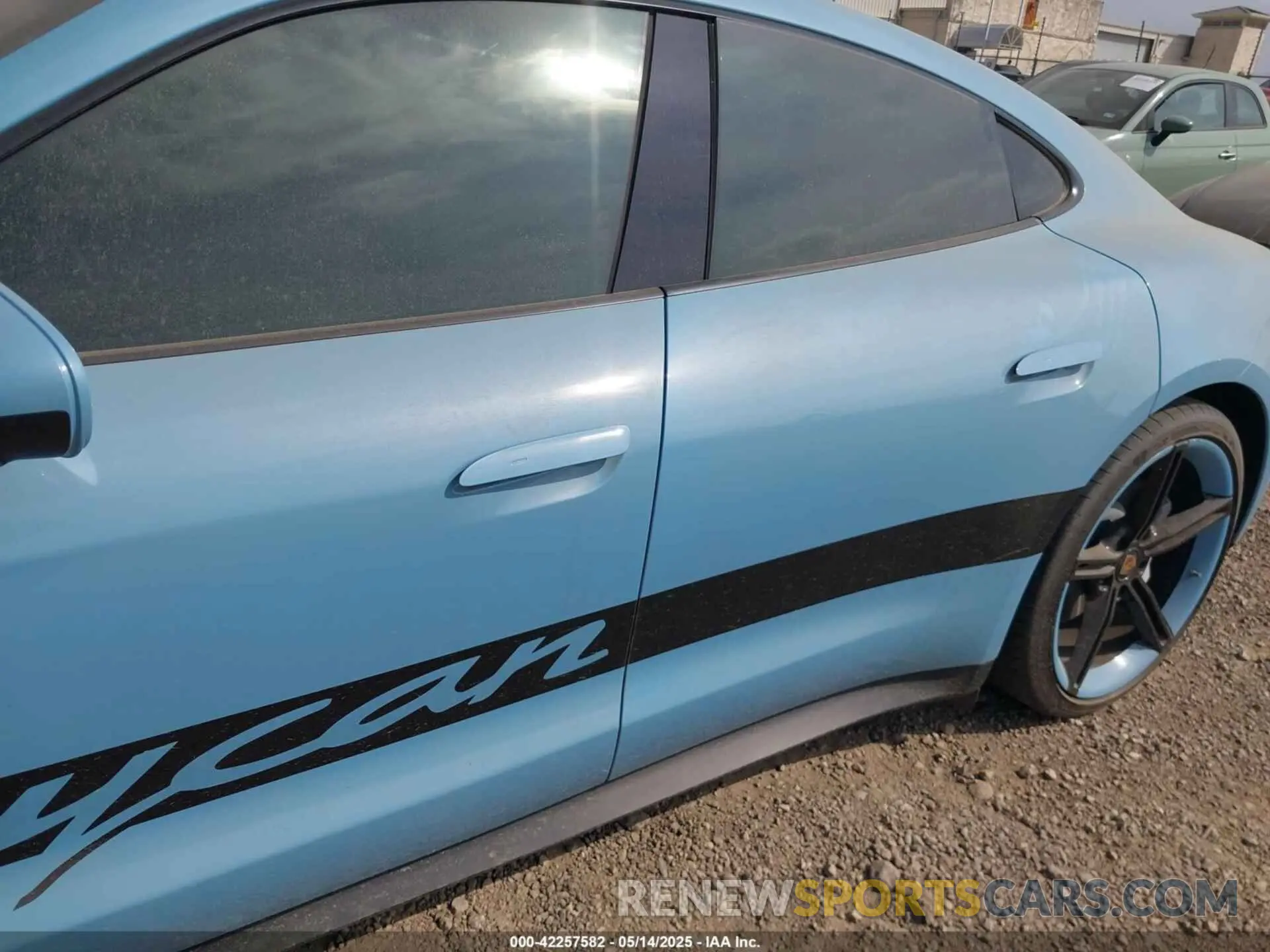 6 Photograph of a damaged car WP0AA2Y10NSA10908 PORSCHE TAYCAN 2022