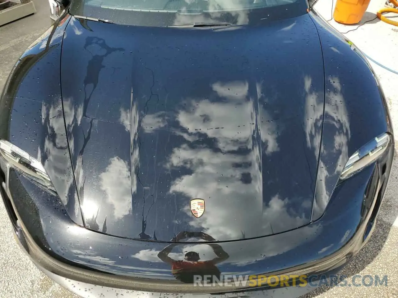 11 Photograph of a damaged car WP0AA2Y10NSA13128 PORSCHE TAYCAN 2022
