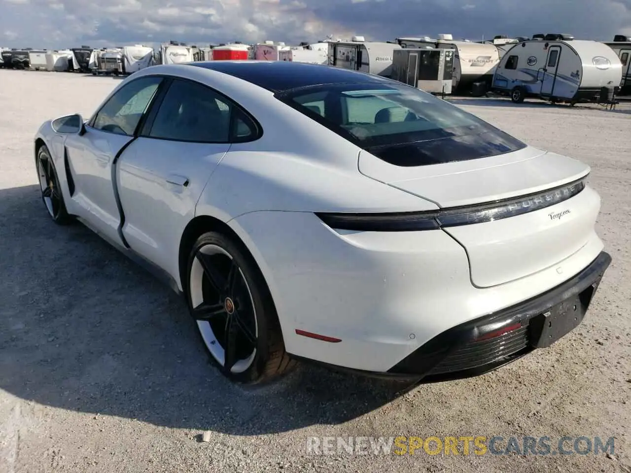 3 Photograph of a damaged car WP0AA2Y10NSA17101 PORSCHE TAYCAN 2022