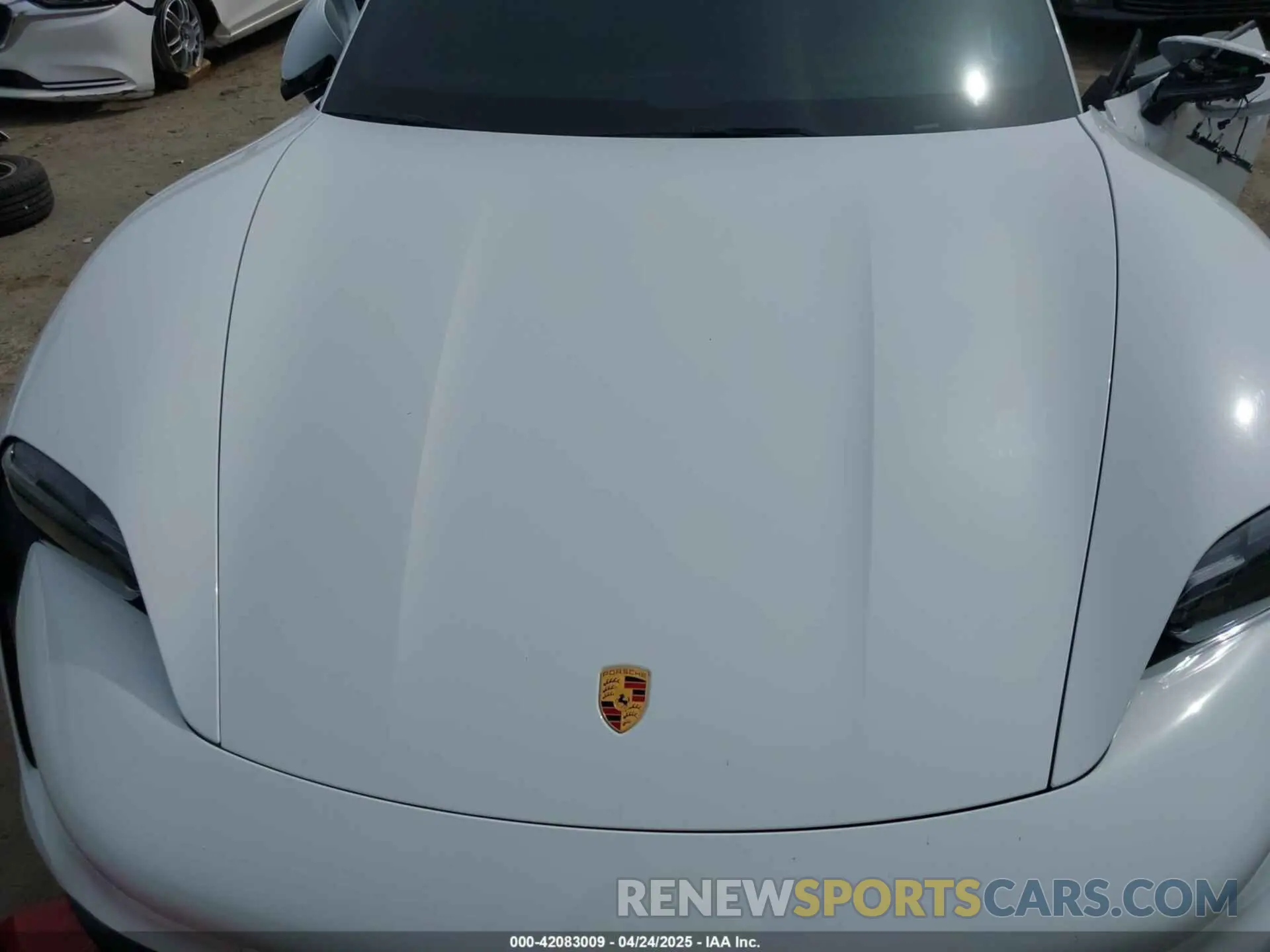 10 Фотография поврежденного автомобиля WP0AA2Y12NSA13356 PORSCHE TAYCAN 2022