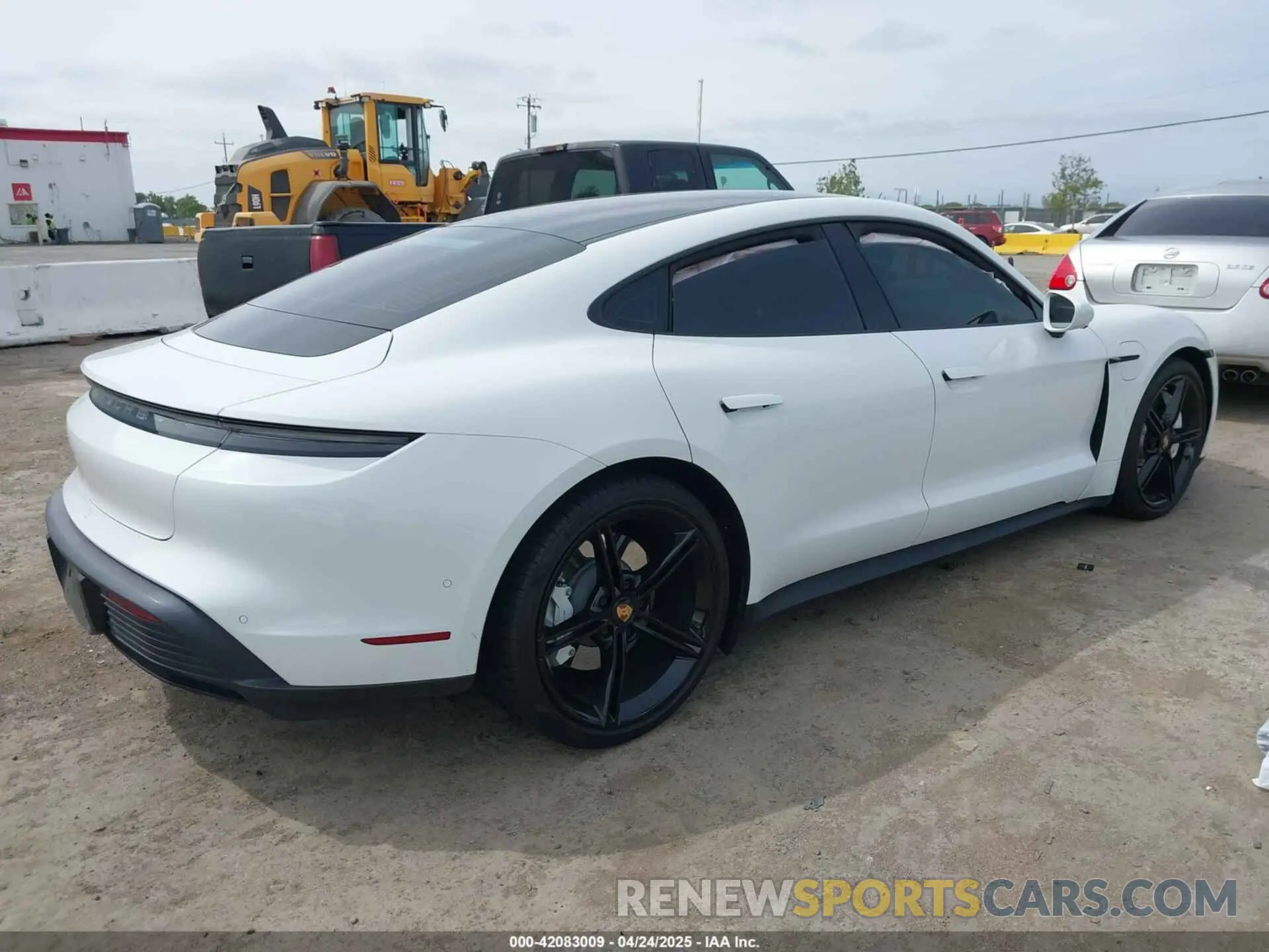 4 Фотография поврежденного автомобиля WP0AA2Y12NSA13356 PORSCHE TAYCAN 2022