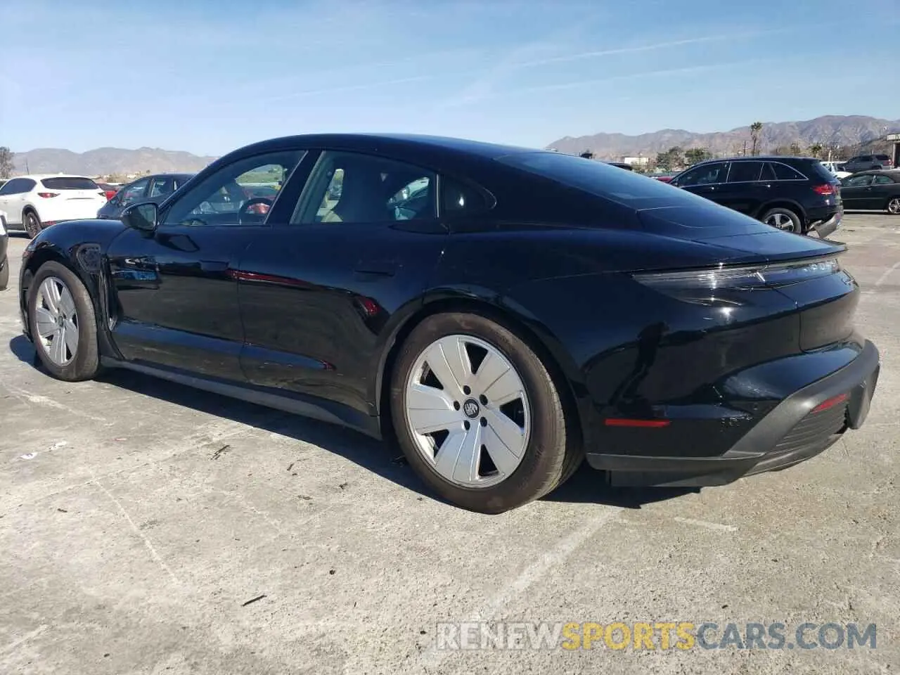 2 Photograph of a damaged car WP0AA2Y13NSA13799 PORSCHE TAYCAN 2022