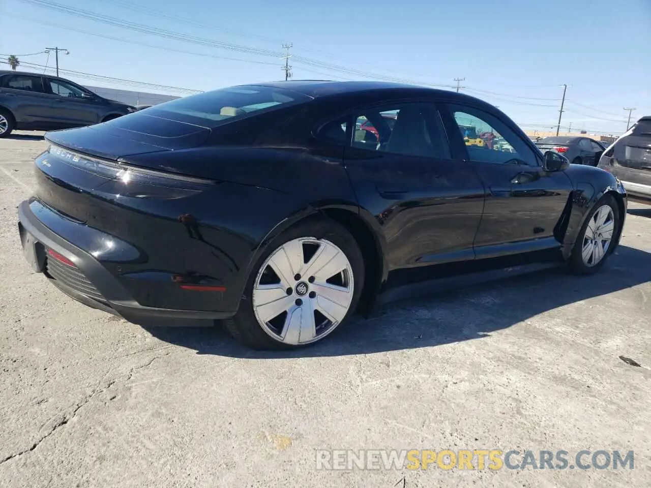 3 Photograph of a damaged car WP0AA2Y13NSA13799 PORSCHE TAYCAN 2022