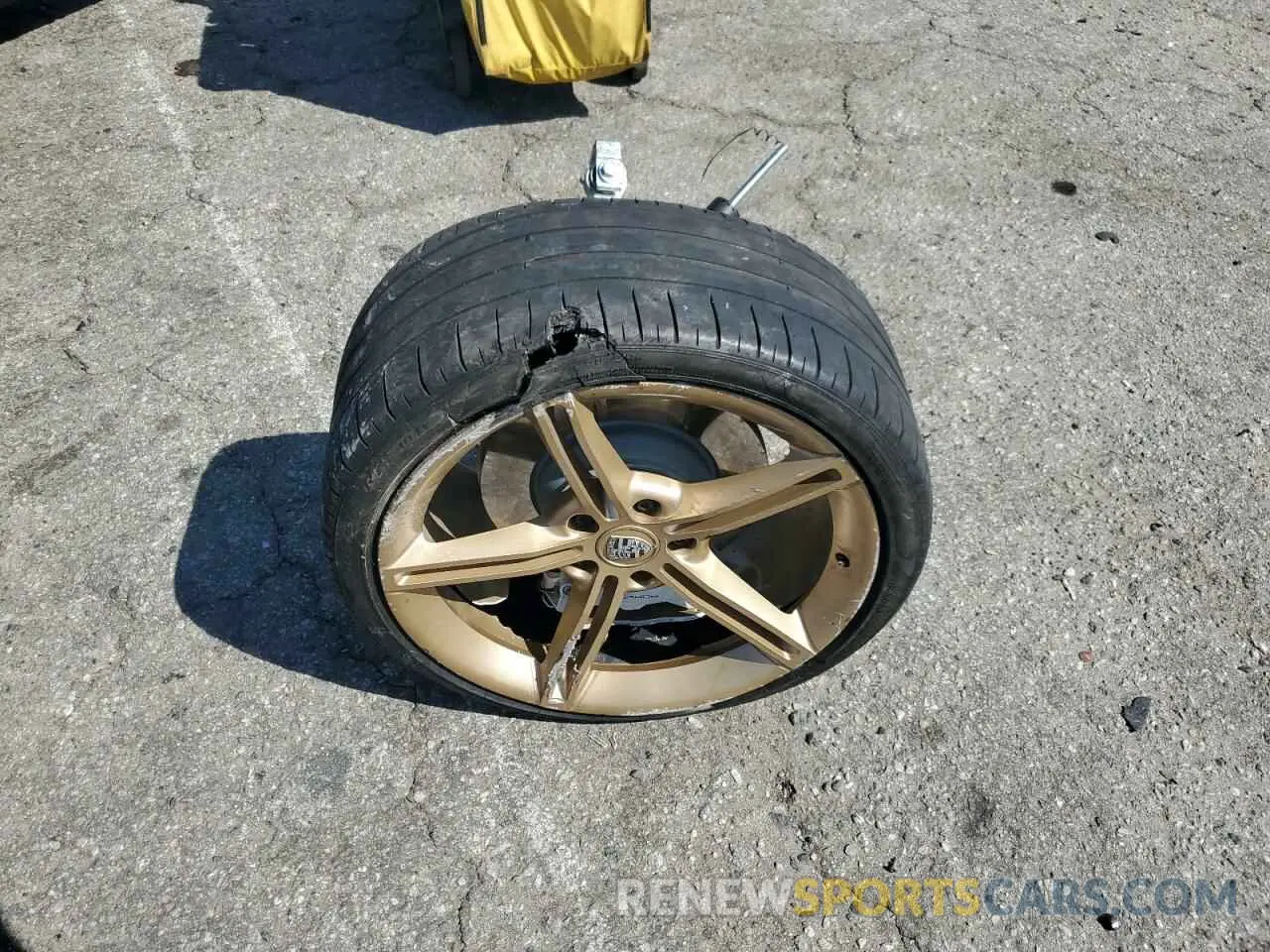 12 Photograph of a damaged car WP0AA2Y15NSA14775 PORSCHE TAYCAN 2022