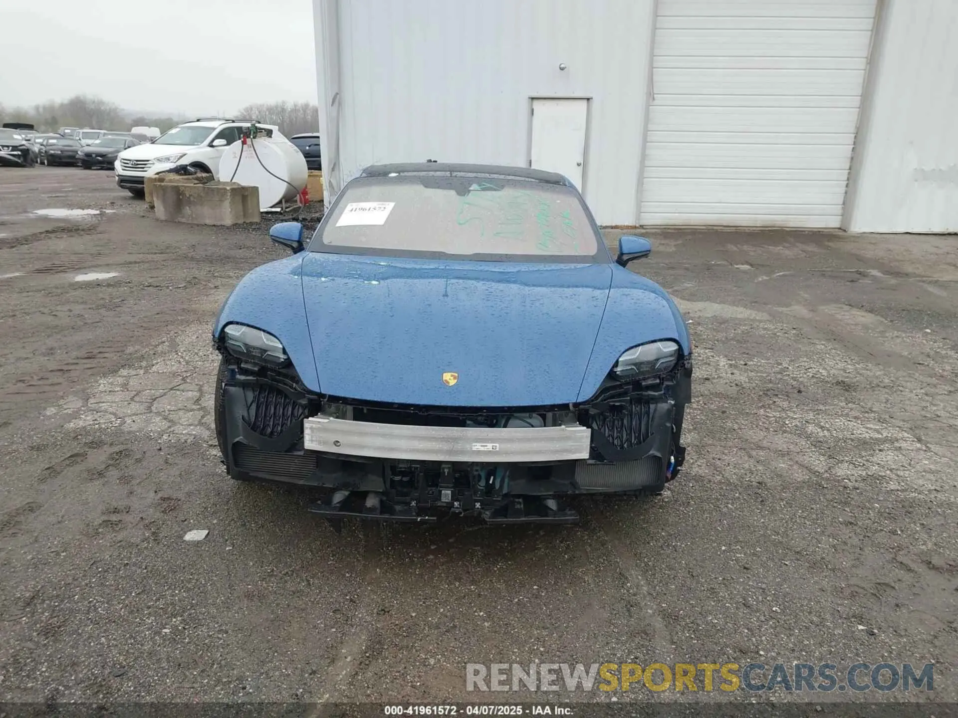 13 Photograph of a damaged car WP0AD2Y17NSA59692 PORSCHE TAYCAN 2022