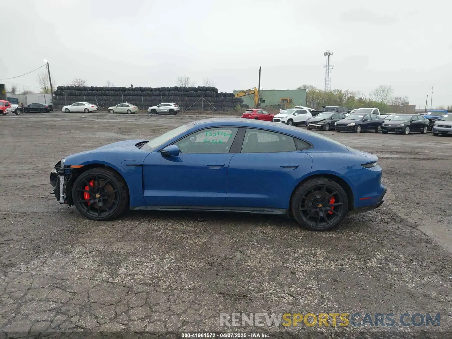 15 Photograph of a damaged car WP0AD2Y17NSA59692 PORSCHE TAYCAN 2022