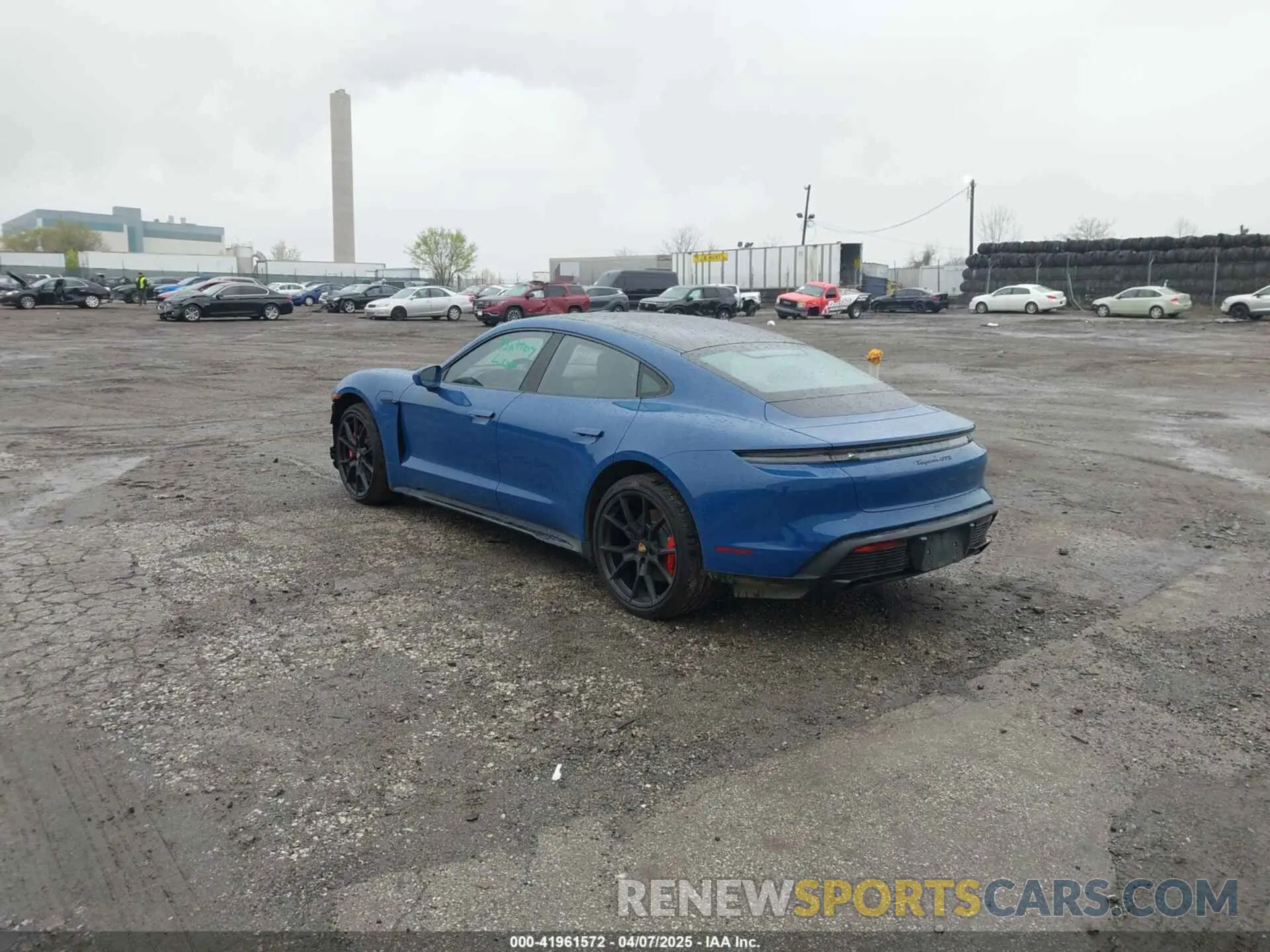 3 Photograph of a damaged car WP0AD2Y17NSA59692 PORSCHE TAYCAN 2022
