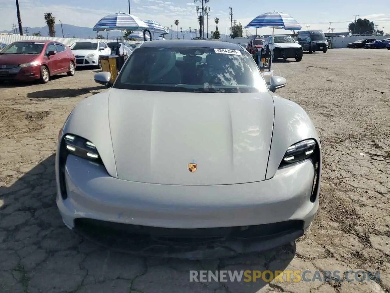 5 Фотография поврежденного автомобиля WP0AA2Y11PSA10435 PORSCHE TAYCAN 2023