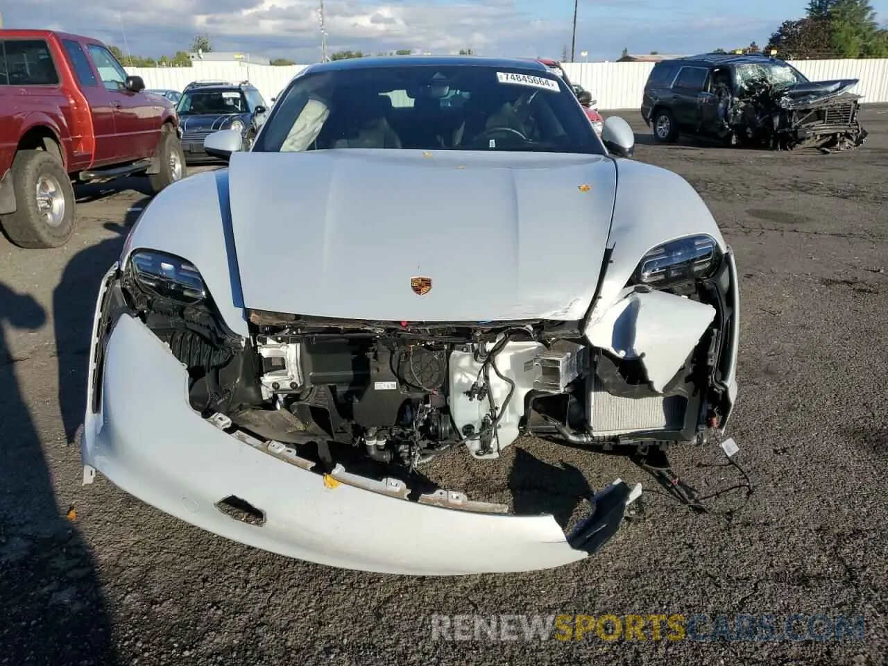 5 Photograph of a damaged car WP0AA2Y1XPSA14449 PORSCHE TAYCAN 2023