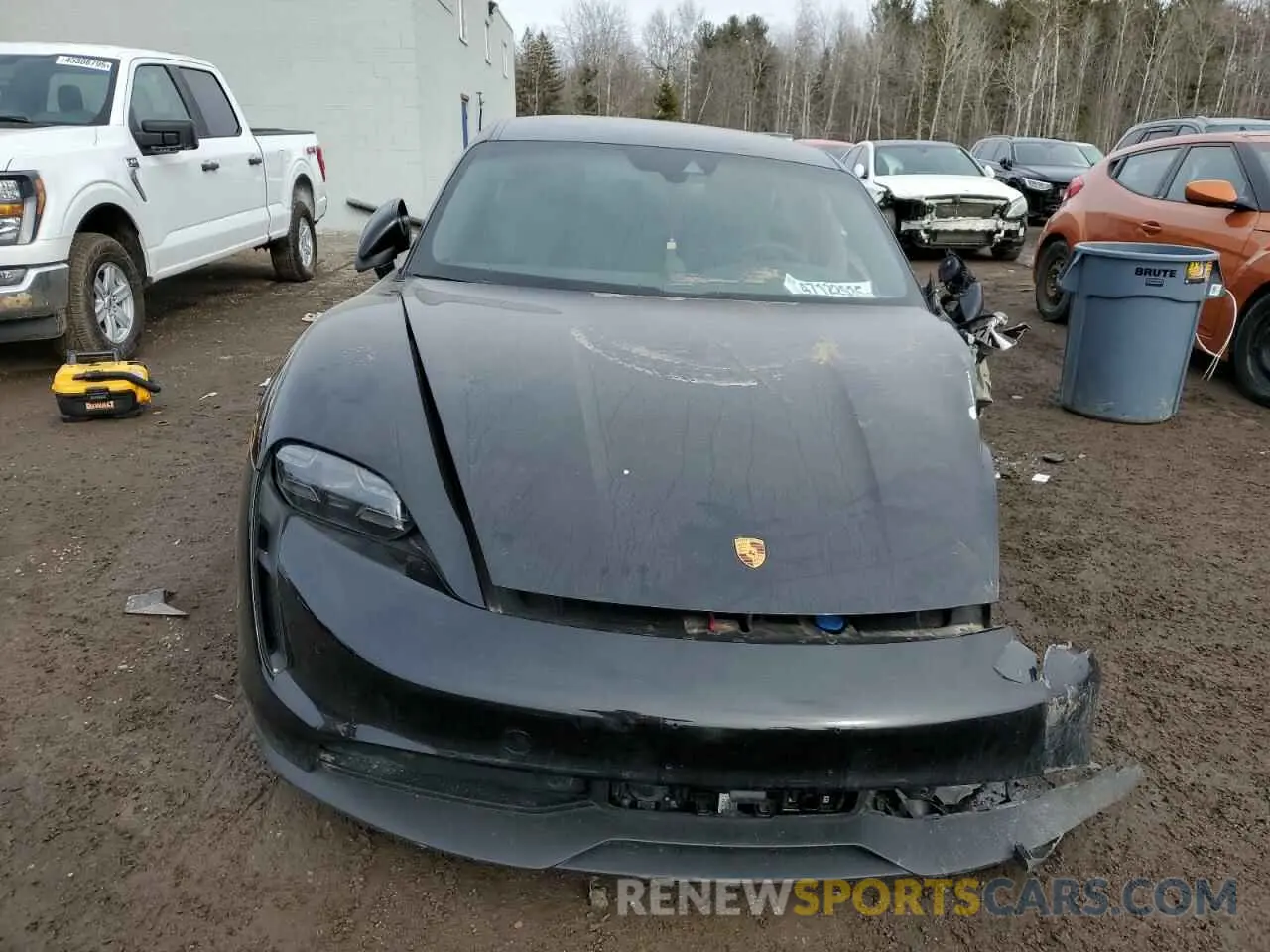 5 Фотография поврежденного автомобиля WP0AB2Y16PSA35960 PORSCHE TAYCAN 2023
