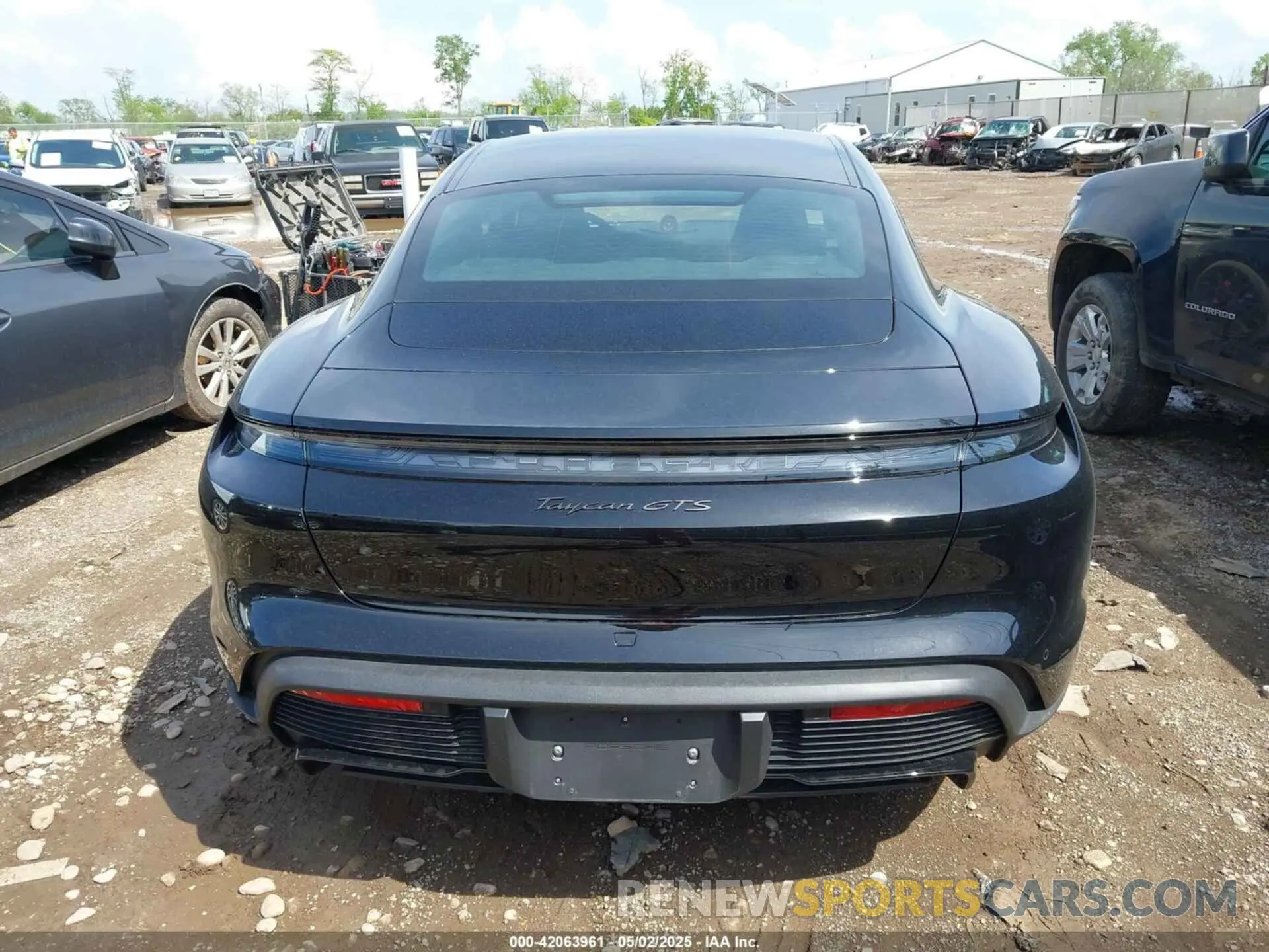 16 Photograph of a damaged car WP0AD2Y13PSA48174 PORSCHE TAYCAN 2023