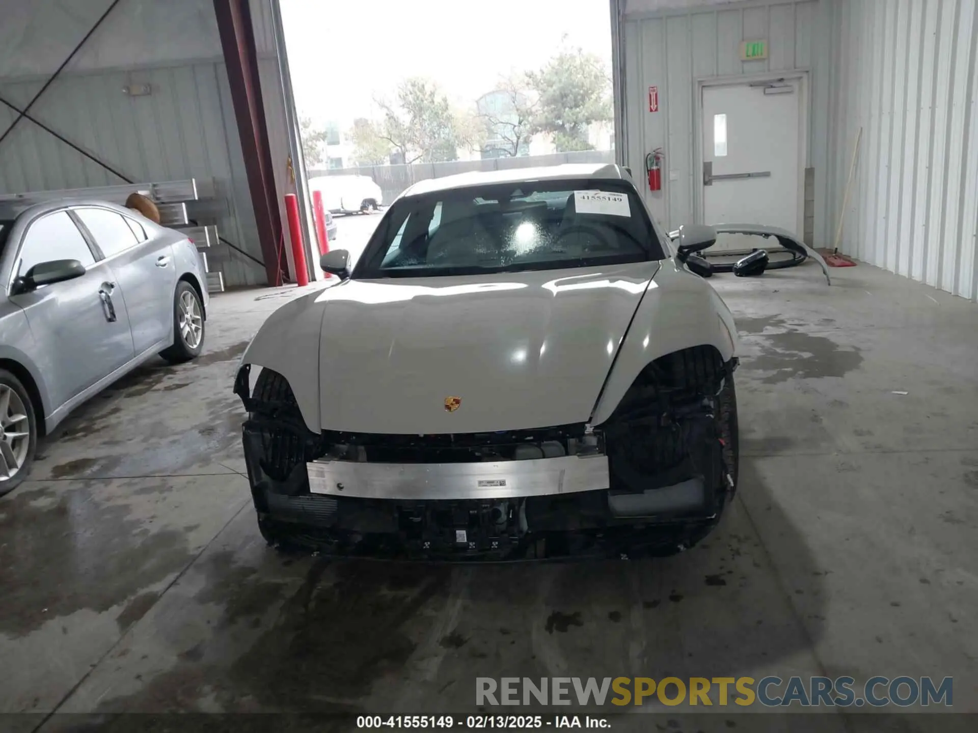 13 Photograph of a damaged car WP0AA2Y14RSA12859 PORSCHE TAYCAN 2024