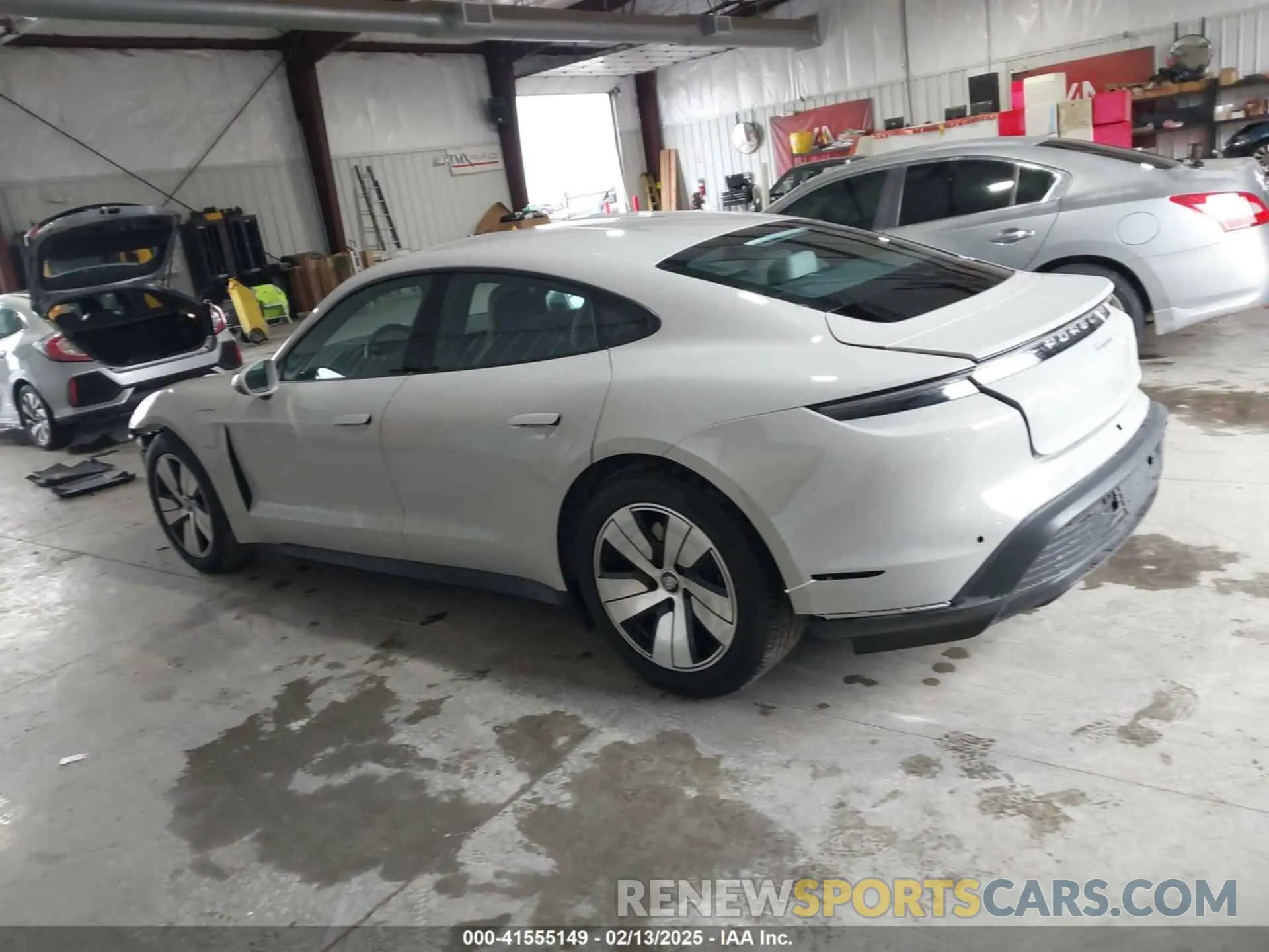 15 Photograph of a damaged car WP0AA2Y14RSA12859 PORSCHE TAYCAN 2024