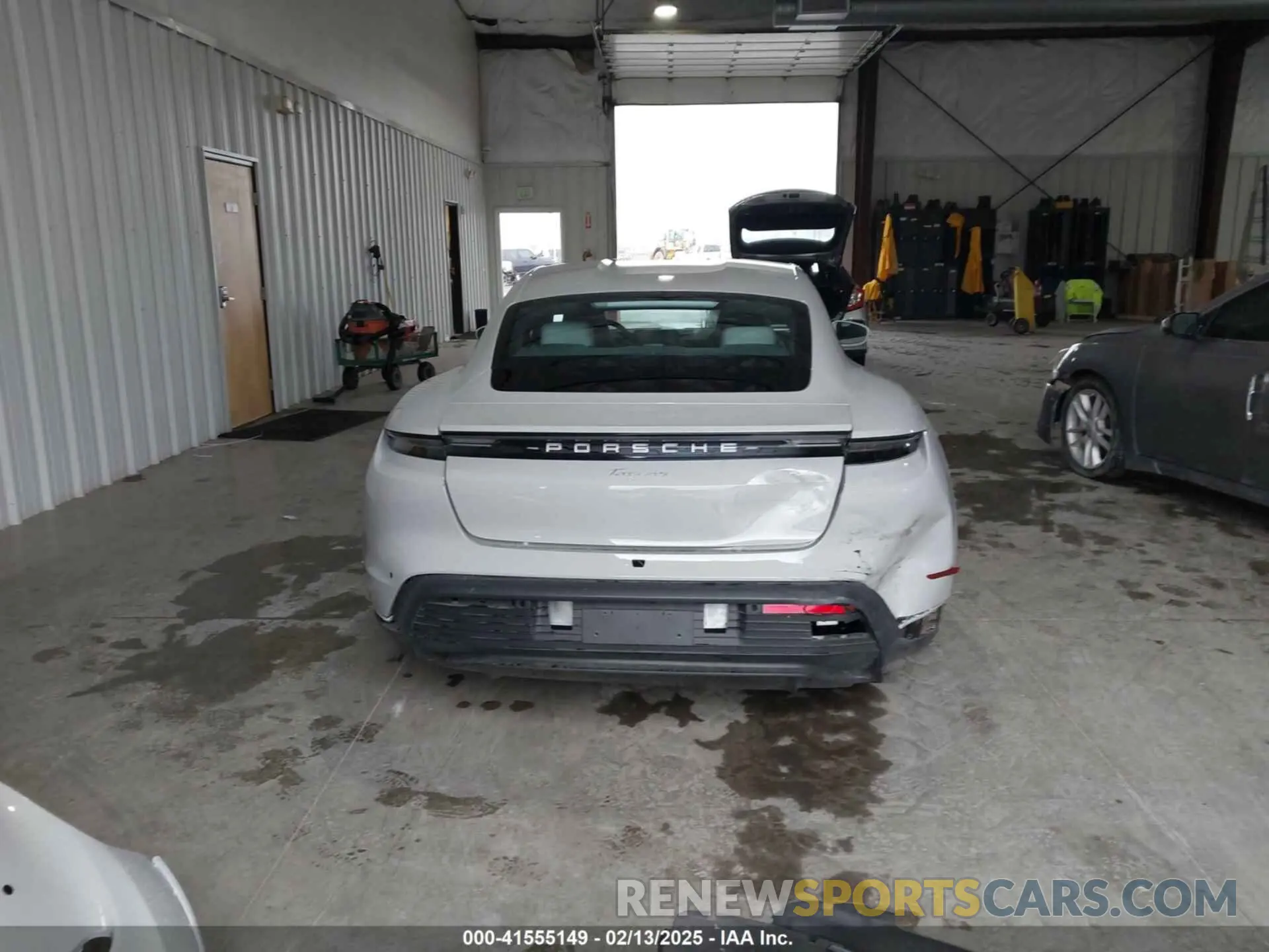 17 Photograph of a damaged car WP0AA2Y14RSA12859 PORSCHE TAYCAN 2024