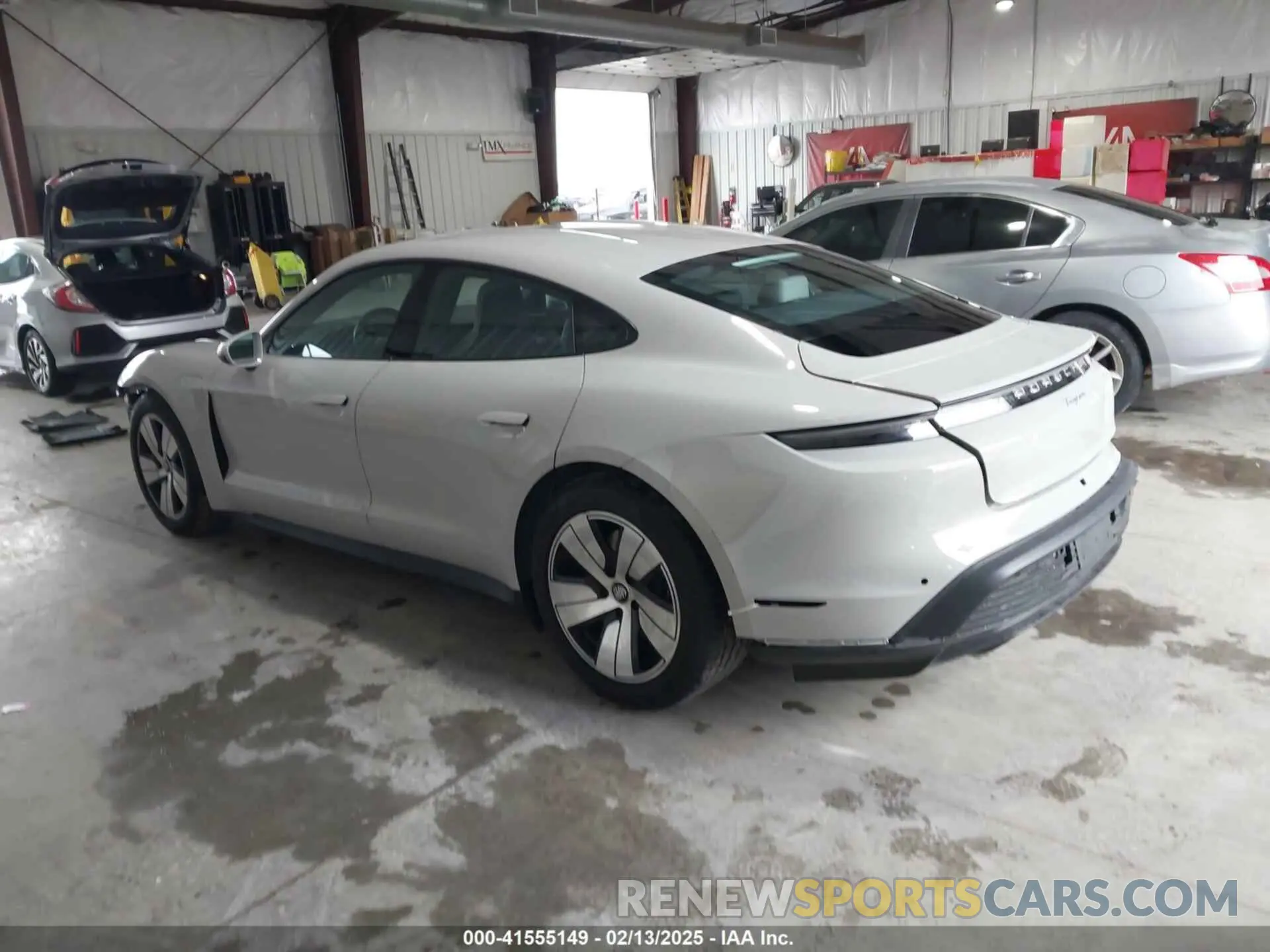 3 Photograph of a damaged car WP0AA2Y14RSA12859 PORSCHE TAYCAN 2024