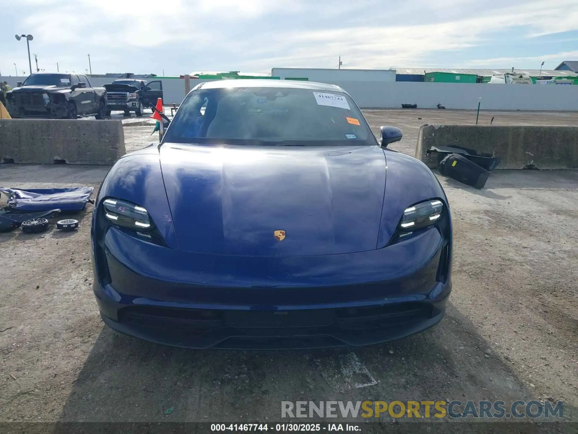 13 Фотография поврежденного автомобиля WP0AA2Y18RSA13268 PORSCHE TAYCAN 2024