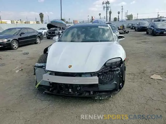 10 Photograph of a damaged car WP0AA2Y1XRSA12641 PORSCHE TAYCAN 2024