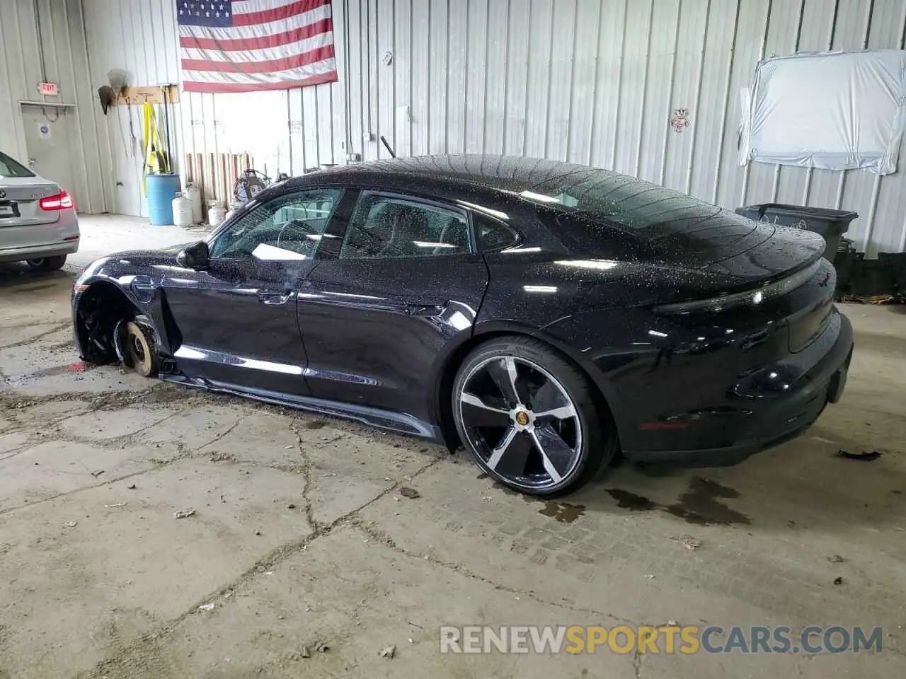 2 Photograph of a damaged car WP0AB2Y19RSA36121 PORSCHE TAYCAN 2024