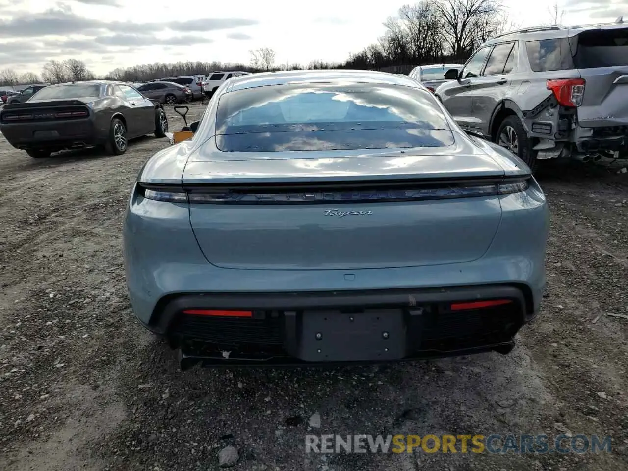 6 Фотография поврежденного автомобиля WP0AA2Y11SSA08693 PORSCHE TAYCAN 2025