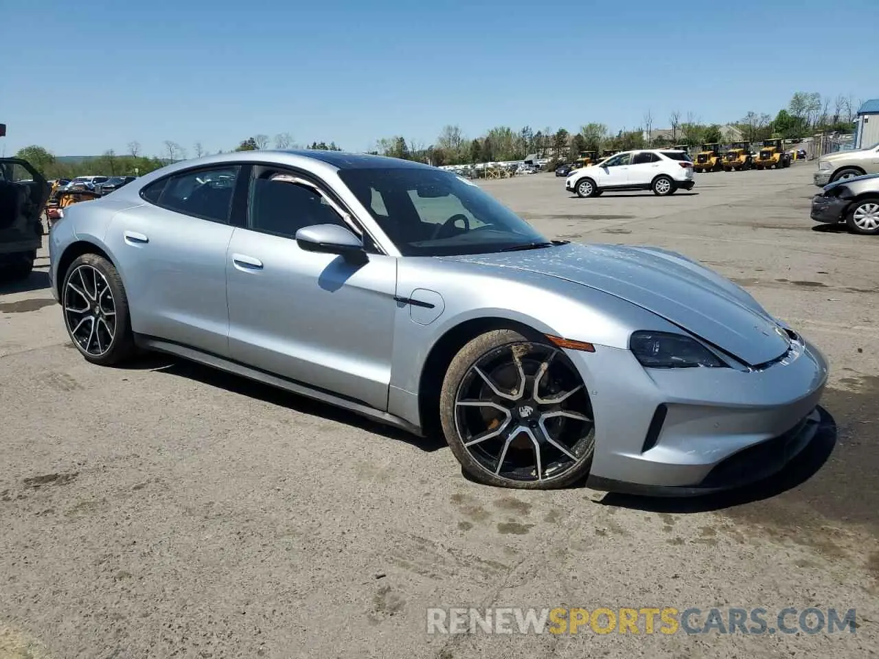 4 Photograph of a damaged car WP0AA2Y11SSA09777 PORSCHE TAYCAN 2025