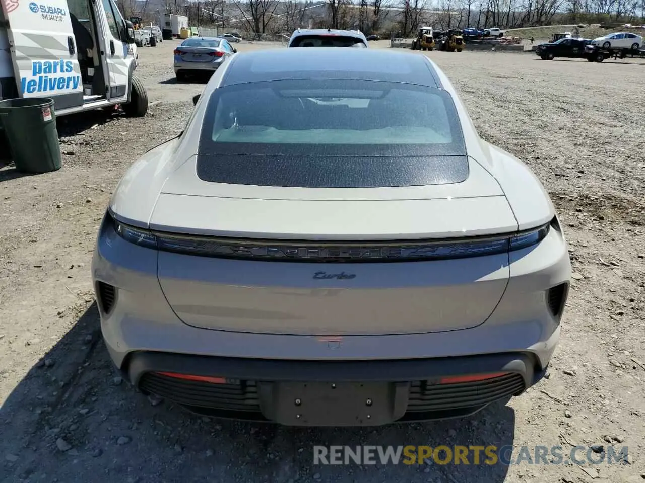 6 Photograph of a damaged car WP0AC2Y10SSA55272 PORSCHE TAYCAN 2025