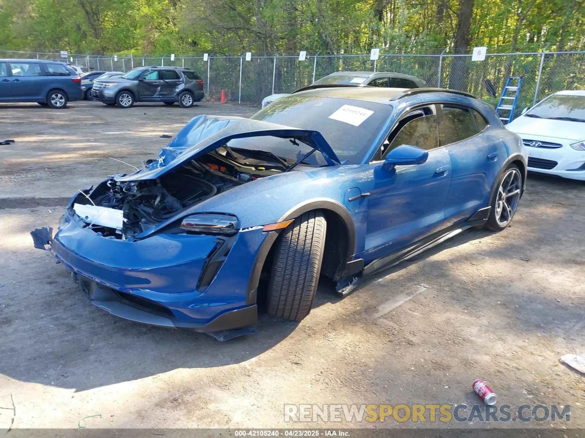 2 Фотография поврежденного автомобиля WP0BB2Y19PSA65443 PORSCHE TAYCAN CROSS TURISMO 2023