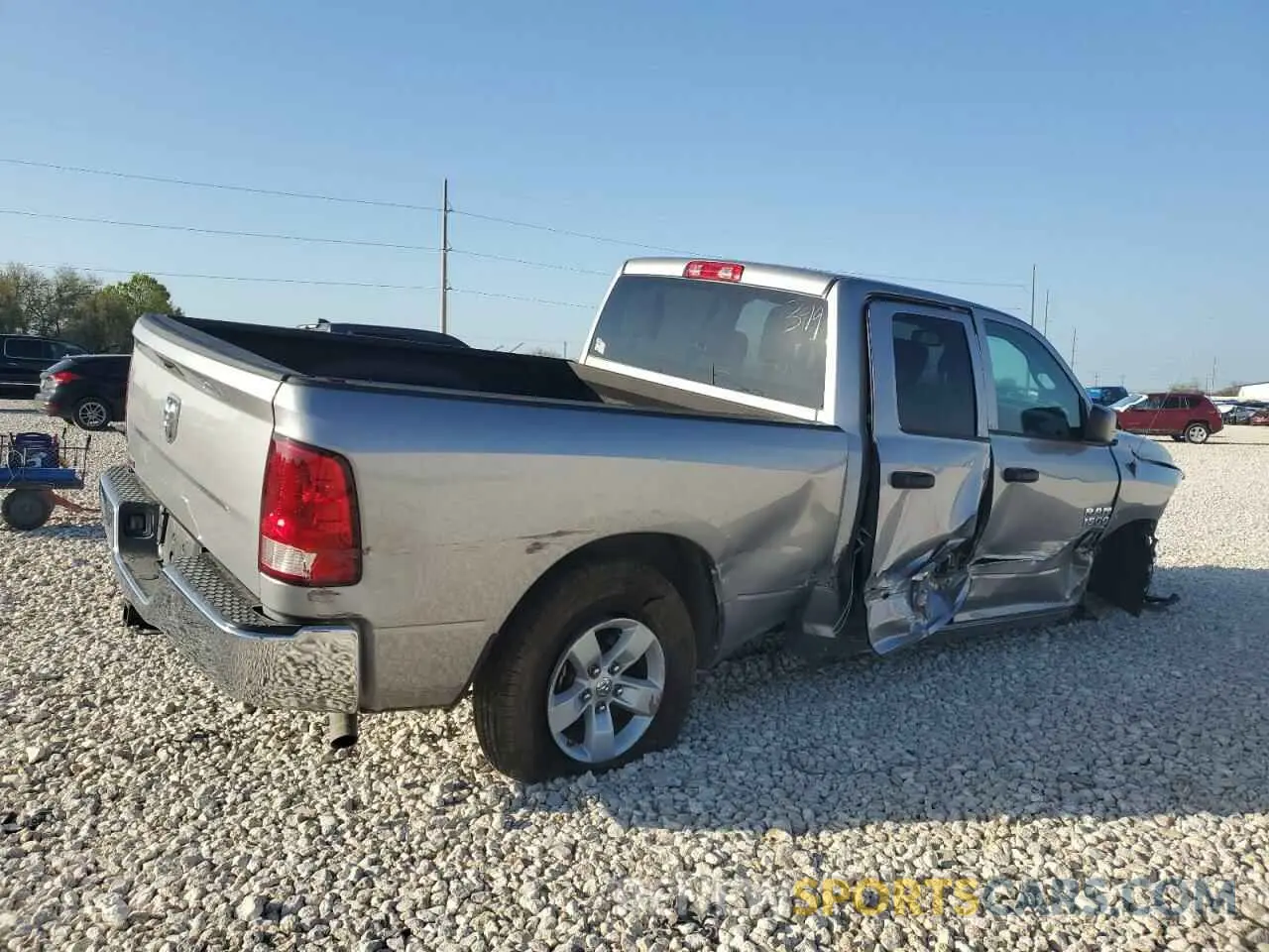 3 Photograph of a damaged car 1C6RR6FG0KS674474 RAM 1500 2019
